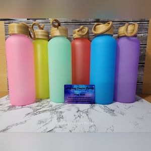 20 oz Glass Water Bottle